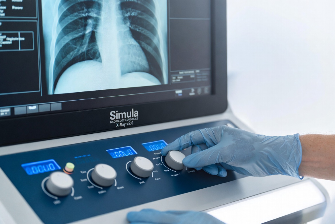 Console X-Ray v2.0 - Interface de Simulação Radiológica